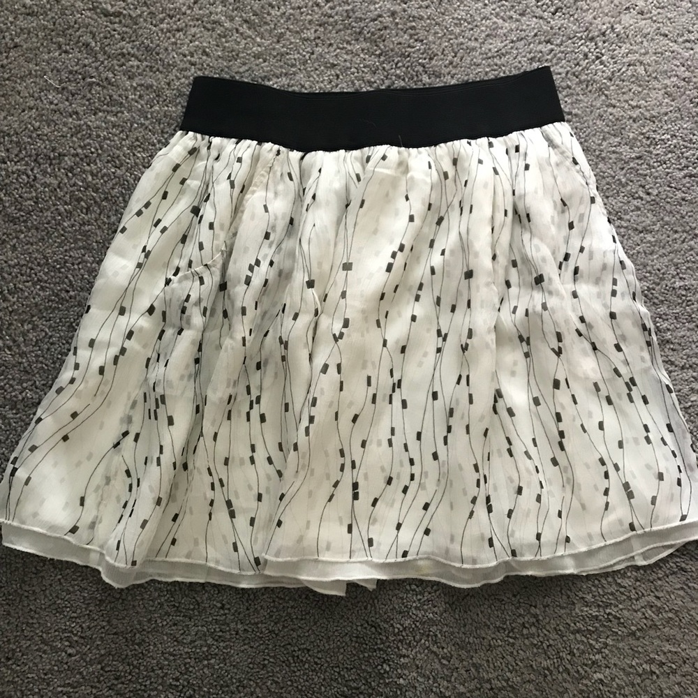 NWT Club Monaco Silk Skirt